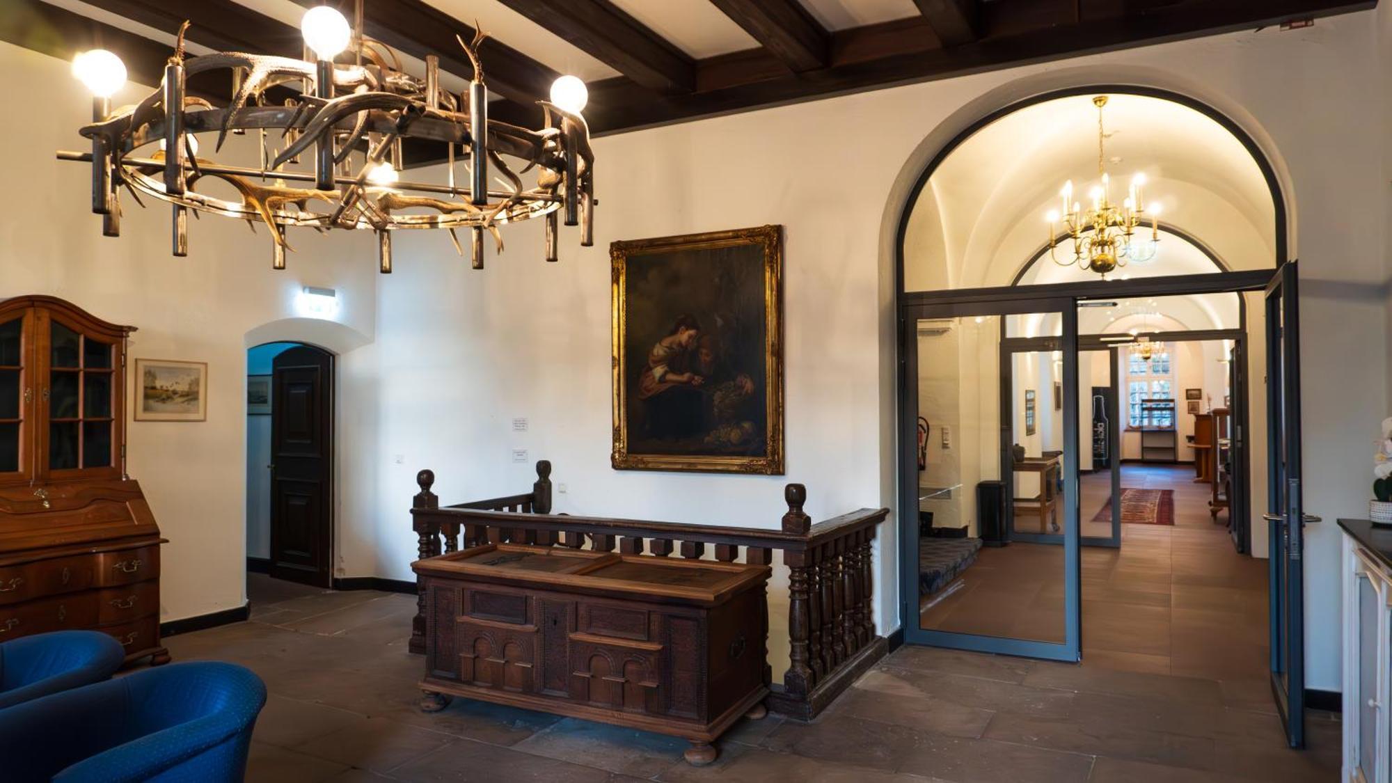 Hotel Schloss Hoehnscheid 巴特阿罗尔森 外观 照片